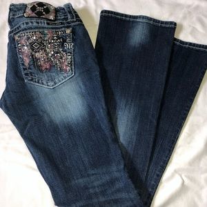 28x32 Miss Me Jeans Signature Boot Cut Aztec